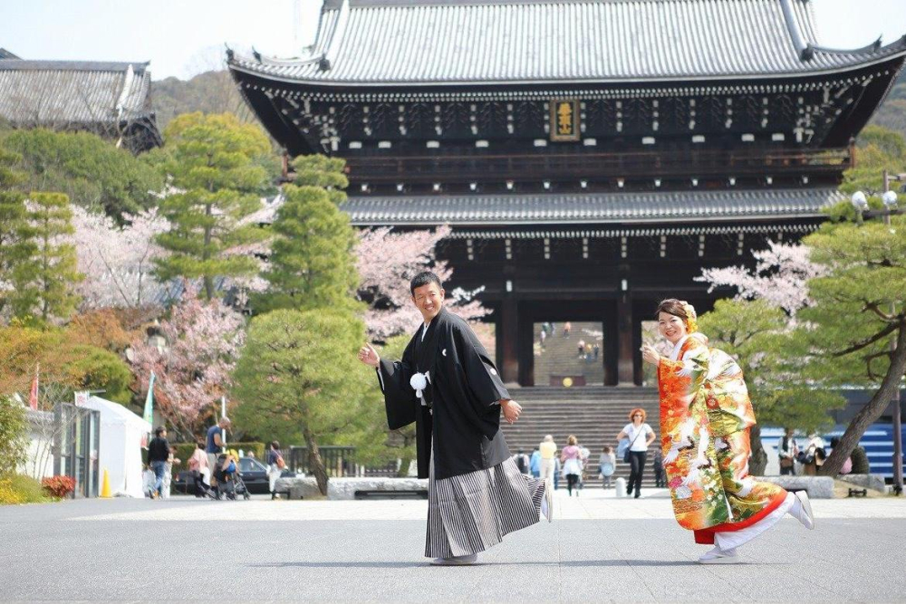 京都祇園 三々九度